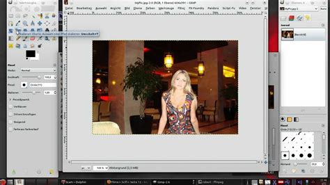 GIMP Bilder Skalieren vergrößernverkleinern avi YouTube