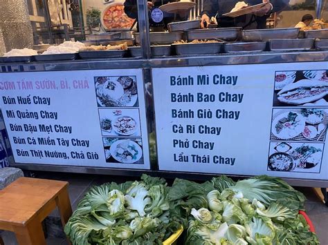 menu  bep chay thien binh restaurant dalat