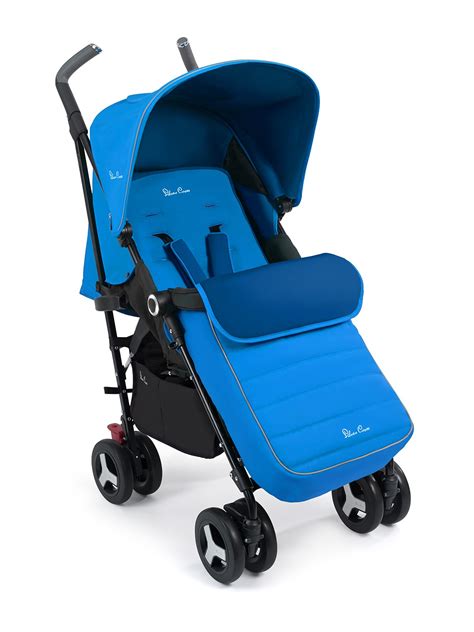 Голубая коляска-трость Silver Cross Reflex Sky Blue - купить | Подходит ...