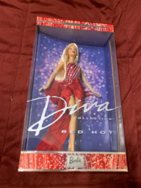 Red Hot Barbie Doll The Diva Collection Mattel No Brand New In Box Nib Mib Nrfb Etsy
