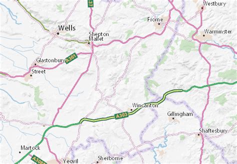 michelin bruton map viamichelin