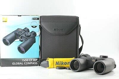 UNUSED NIKON 7X50 CF WP Global Compass Binoculars Marine Waterproof