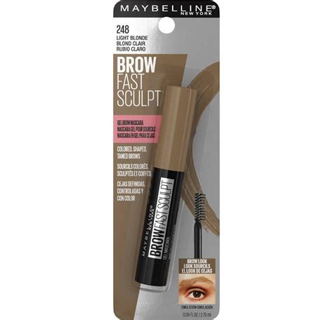Maybelline Brow Fast Sculpt Shapes Eyebrows Eyebrow Mascara Makeup Light Blonde 1 Ct Shipt