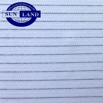 China Nano Silver Ion Anti Bacterial Anti Static Dry Fit Mesh Fabric On