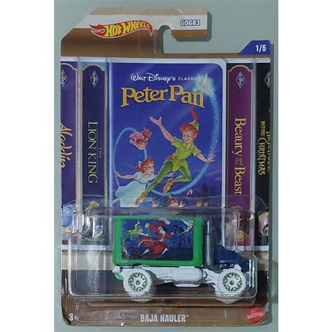 Hot Wheels Disney Peter Pan Baja Hauler Shopee Brasil