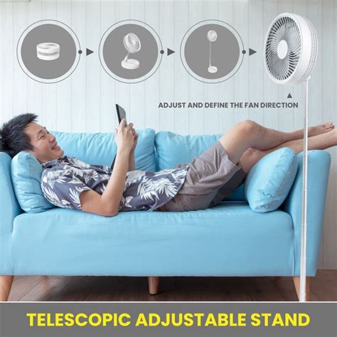 My Foldaway Fan 775 In 3 Speed Indoor White Personal Fan In The