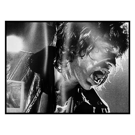 Annie Leibovitz 1970s Rolling Stone Concert Picture Of Mick Jagger How