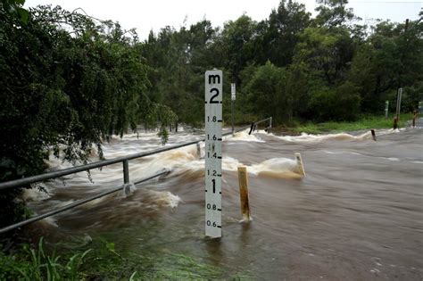 Australia Flooding Sydneys Warragamba Dam Overflows