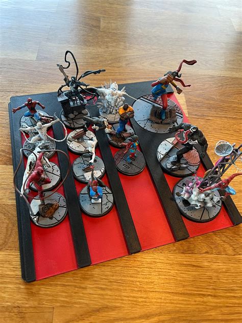 Marvel Crisis Protocol Organizer Venom Theme Etsy