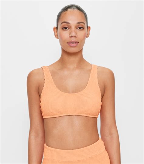 Crinkle Scoop Swim Bikini Top Target Australia