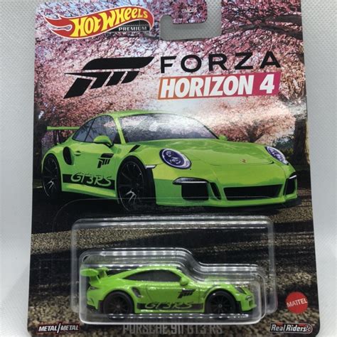 Hot Wheels Porsche Gt Rs Forza Horizon Shopee Malaysia
