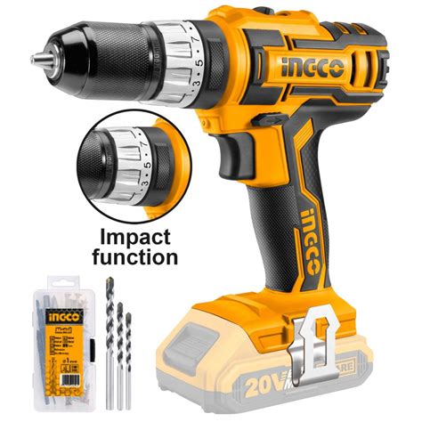 Cordless Impact Drill 20v Ingco Tools South Africa