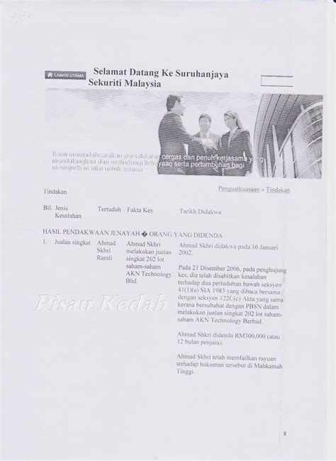 Media Kedah Eksklusif Surat Staff Kuin Untuk Azizan Razak Boleh