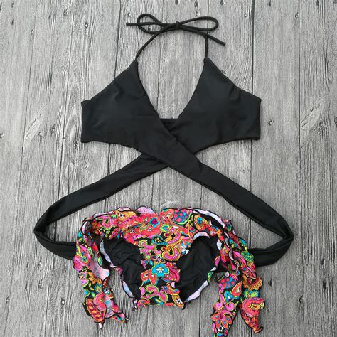 Triangle Bikini Brazilian Bandage Swimwear Women 2017 New Swimsuit Girl Bandage Secret Sexy Low