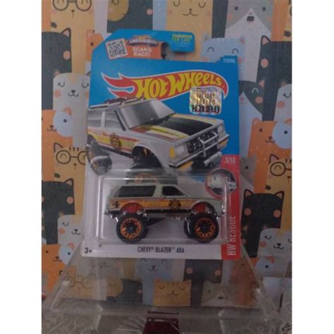 Jual Hot Wheels Chevy Blazer 4x4 Shopee Indonesia