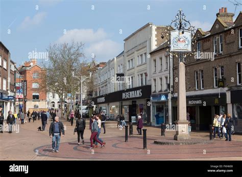 chelmsford town centre essex england uk gb stock photo alamy