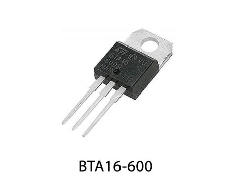 BTA16-600 16A 600V TRIAC - Datasheet