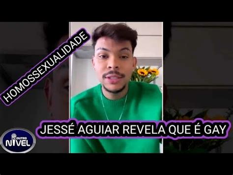 Cantor Jessé Aguiar grava vídeo e assume Eu sou gay YouTube