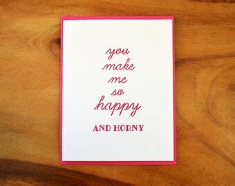 You Make Me Horny Etsy