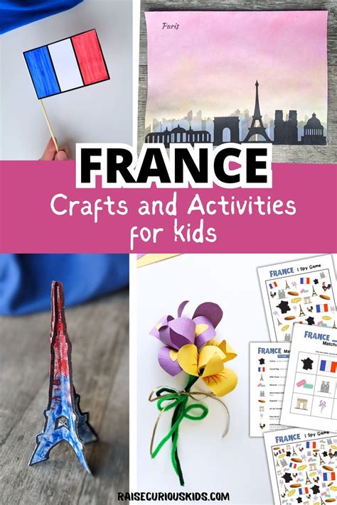 France Crafts and Activities for Kids - Raise Curious Kids in 2024 ...