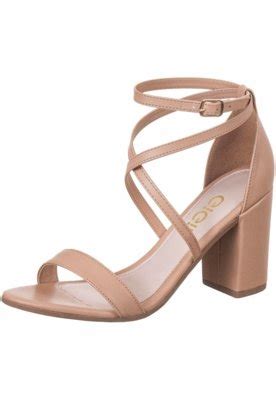 Sandália GiGiL Salto Alto Casual Clássica Social Nude Compre Agora Dafiti Brasil