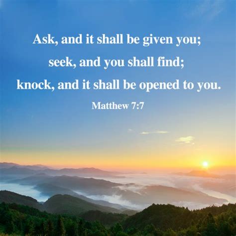 Bible Verse Image Matthew 77