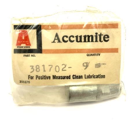 Alemite Accumite 7381702 9 Lube Dispenser Nozzle Assembly Maverick