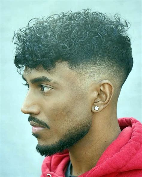 Low Taper Fade For Curly Hair