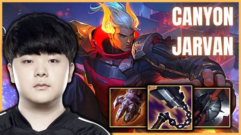 DK CANYON JARVAN IV VS XIN ZHAO JUNGLE PATCH 11 19 YouTube