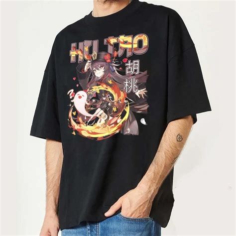 Áo phông Genshin Impact Hutao độc đẹp giá rẻ mẫu HOT bán chạy Shopee Việt Nam