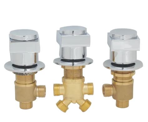 Whirlpool Massage Bathtub Accessories Taps Hot Cold Water Mixer Split