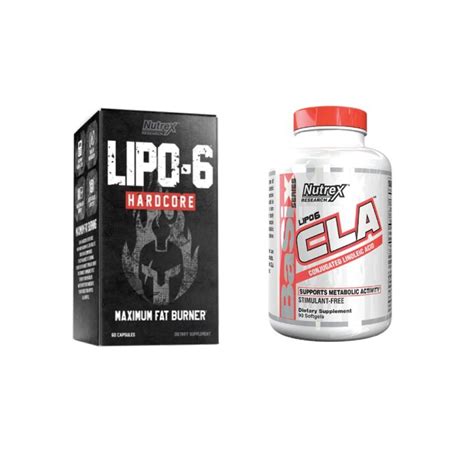 LIPO 6 HARDCORE 60 CAPS LIPO 6 CLA 90 SOFTGELS