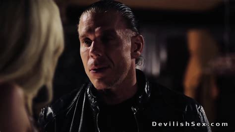 Busty Blonde In Dress Fucked In The Garage