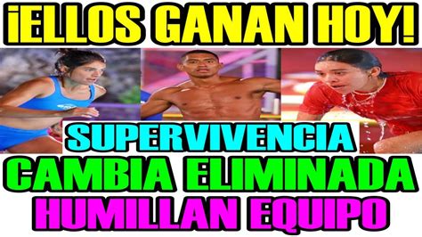 Por Fin Filtran Quien Gana Supervivencia Y Cambia Eliminada Exatl N