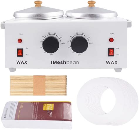 Amazon Double Wax Warmer Professional Electric Heater Hair Removal Dual Parrafin Hot Skin