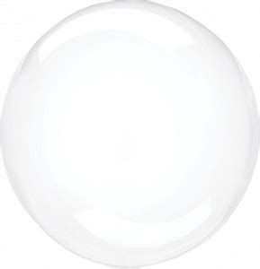 Сфера (30''/76 см), Deco Bubble, Прозрачный, Кристалл