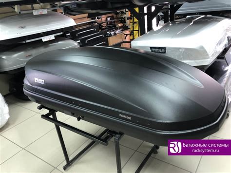 Купить бокс на крышу Thule Pacific 200 Черный для автомобиля в Тюмени ...