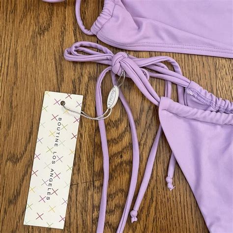 Lavender Purple Boutine La Bikini Set Never Worn Depop
