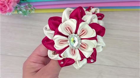 DIY 🎀 Вот так из простой ленты такие КРАСИВЫЕ Школьные (и не только ...