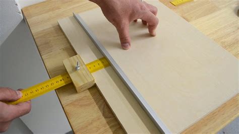 How To Make A Jigsaw Guide And Crosscut Jig Allflavor Workshop