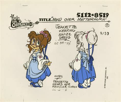 Alvin and the Chipmunks Model Cel - ID: septalvin20131 | Van Eaton ...