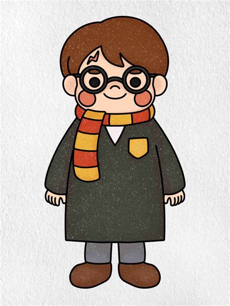 Desenho Kawaii Harry Potter - 10