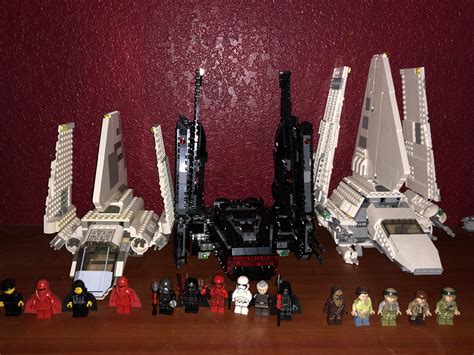 The new Kylo Ren shuttle goes good with my other shuttles! : r/lego