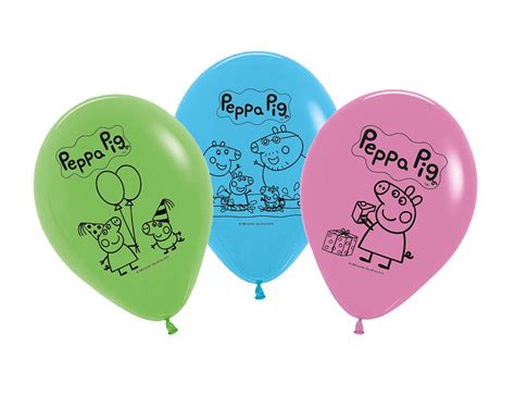 Palloncini Arcobaleno Peppa Wutz Cm Partyshop It