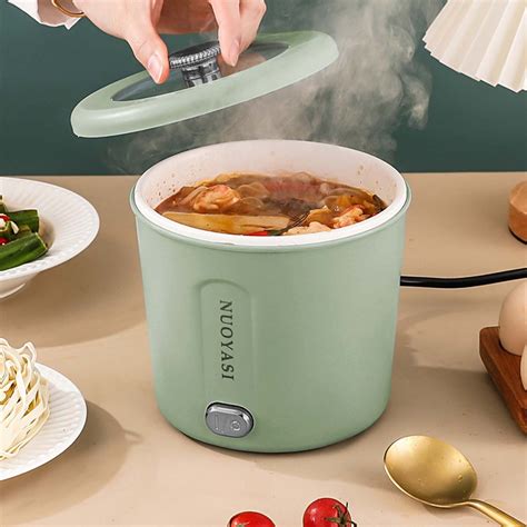 Hot Pot Electric L Mini Ramen Cooker W Rapid Noodles Cooker