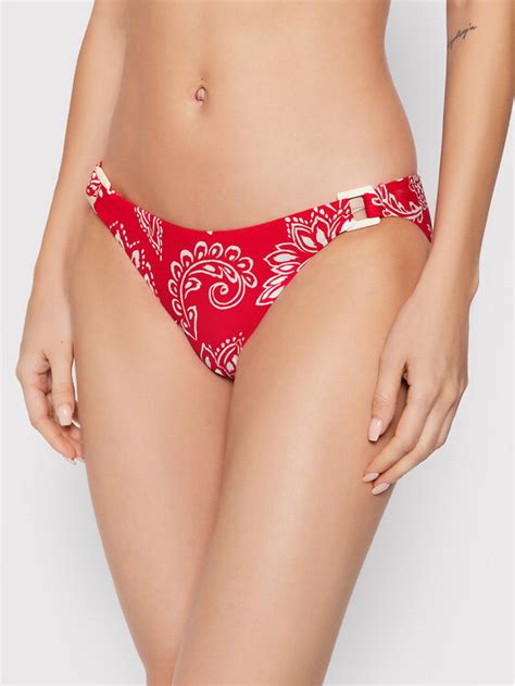 Seafolly Bikini Unterteil Folklore 40667 933 Rot Modivo De