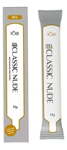 Refil Gel Classic Volia Cor Nude 14g Gel Construtor MercadoLivre