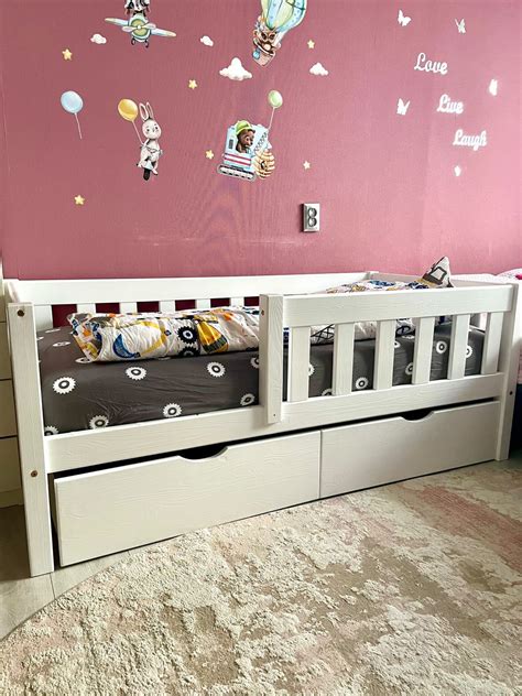 Кровать односпальная Генри 80х180 с ящиками: продажа, цена в Минске ...