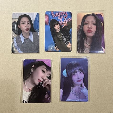 พร้อมส่ง การ์ด Red Velvet Birthday Pob ไอรีน จอย เยริ Mumo Sm Smtown
