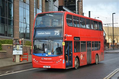 12278 - 75 Lewisham Station | London bus, London transport, Bus coach